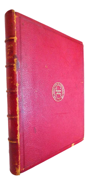 1900s Decorative Leather Book, Meynell's Children of the Old Masters (Italian School)