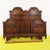 Wooden Double Bed with Shaped Headboard and Turned Legs For Sale - Image 12 of 12