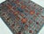 1990s Turquoise Blue and Red Wool Area Rug, Tribal Geometric Medallion Design For Sale - Image 5 of 14