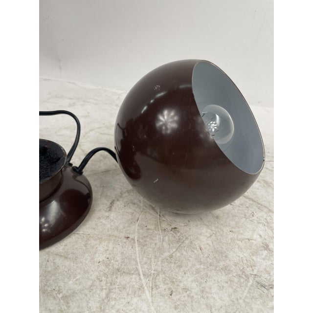 Black Space Age Lamp, 1960s For Sale - Image 8 of 12