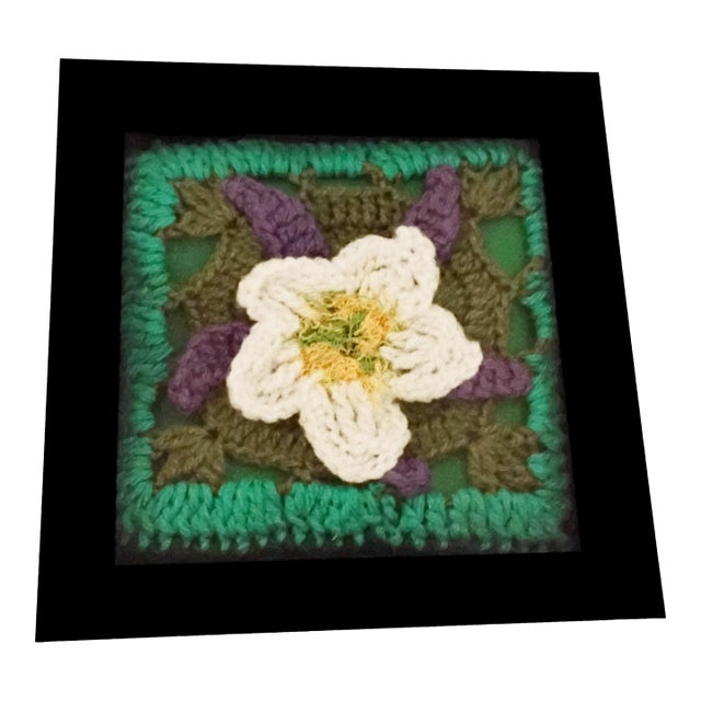 Colorado Columbine State Flower Fiber Art For Sale