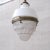 Antique French Glass and Brass Pendant Light, in Good conditions. Designed 1920 to 1949 UK Plug (up to 250V).The wiring of...