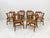 1940s Habitant, Bay City Mi, Knotty Pine Captain’s Chairs, Set of 6 For Sale - Image 14 of 14