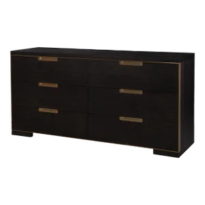 Century Furniture Cadence Six Drawer Dresser - Mocha