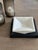 2020s Faceted White Marble Square Bowl For Sale - Image 5 of 6