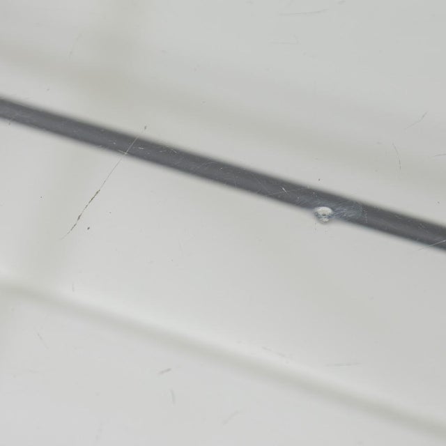 1940s French Iron and Glass Side Table For Sale - Image 9 of 13