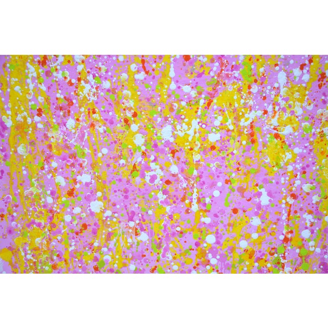 Solar Expression. Modern Original Hand Painting For Sale - Image 6 of 9