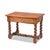 Rustic dining table/desk/console table, France, circa 1750, solid cherry wood, one drawer, waxed finish. Dimensions:...