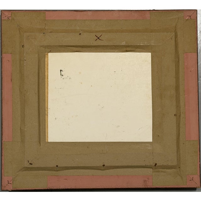 Gino Hollander, Malaga Stage, 1986, Acrylic on Cardboard, Framed For Sale - Image 9 of 10