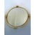 Early 21st Century Round Torciglione Gold Murano Glass Wall Mirror in Barovier Style by Simoeng for Simoeng For Sale - Image 5 of 10