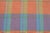 Late 20th Century William Switzer Faux Bamboo Ottoman - BenchWith Plaid Upholstery For Sale - Image 5 of 15