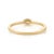Modern Marquise Cut Diamond Solitaire Ring Size 6.5 in 14k Yellow Gold For Sale - Image 10 of 16