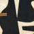 Mid-Century Modern Contemporary Black and White Collage in Vintage Wooden Frame For Sale - Image 3 of 6