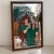 1980s Vintage Art Nouveau Advertising Painted Mirror, 1980s For Sale - Image 5 of 12