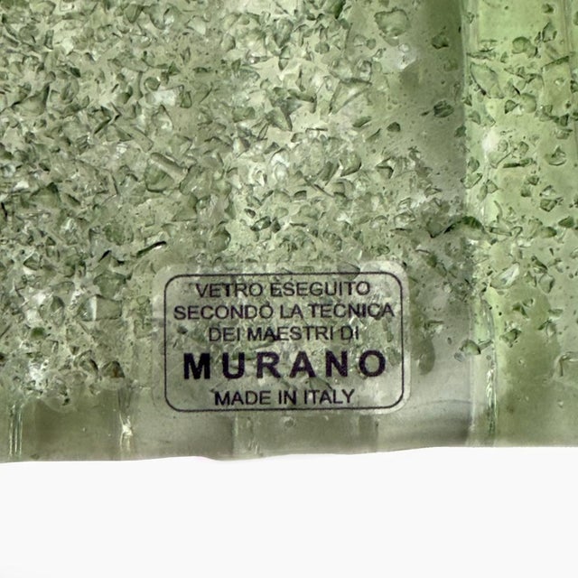 Modern Brass and Murano Glass Grit Sconces, 2000, Set of 2 For Sale - Image 10 of 11