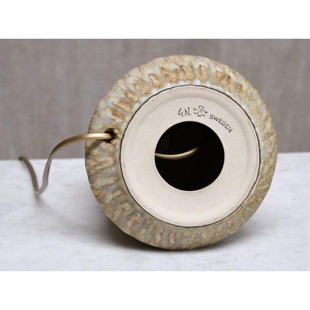 Rubus Ceramic Table Lamp by Gunnar Nylund for Rörstrand, Sweden, 1965 For Sale - Image 10 of 11