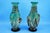 Glass Green and Black Murano Glass Vases by C. Zeta, Italy, 1970s, Set of 2 For Sale - Image 7 of 18