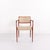 Model 65 Armchair in Rosewood with Light Elegance Leather by N.O. Møller for J.L. Møllers, 1960s, Set of 4 For Sale - Image 3 of 14
