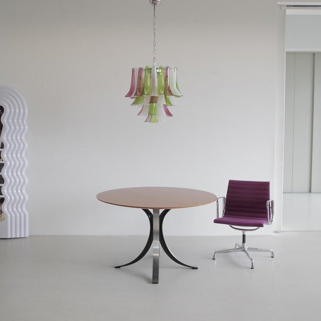 Round Dining Table by Osvaldo Borsani & Eugenio Gerli for Tecno, 1964 For Sale - Image 5 of 6