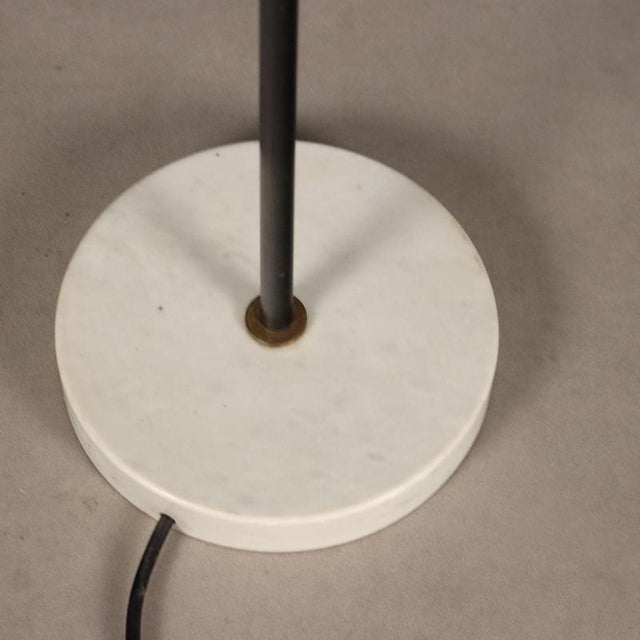 Silver Mid-Century Floor Lamp, 1960s For Sale - Image 8 of 9