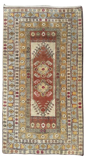 Vintage Turkish Kars Rug, 1980s