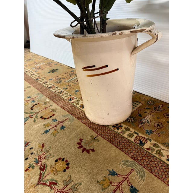 Realism Faux Fig Tree in Ceramic Pot For Sale - Image 3 of 12