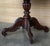 Early 20th Century French Victorian Mahogany Carved Round Center Pedestal Table For Sale - Image 14 of 18