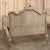Antique Louis XV Style Stripped Oak Hand-Carved Bed For Sale - Image 14 of 17