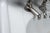 Early 20th Century Early 20th Century Kohler Porcelain Enameled Cast Iron Three Tap Sink For Sale - Image 5 of 12
