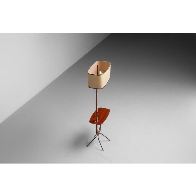 Giraffe Tablet Floor Lamp from Rispal, France, 1950s For Sale - Image 9 of 18