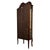 Gold Antique Early 20th Century French Painted Mahogany Display Cabinet For Sale - Image 8 of 13