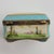Limoges, France Antique Hand Painted Limoges Porcelain Trinket Box in Robin’s Egg Blue, Green & White For Sale - Image 4 of 9