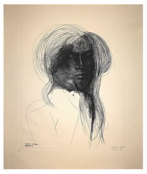 Emilio Greco, Inizio D'anno, Etching, 1973