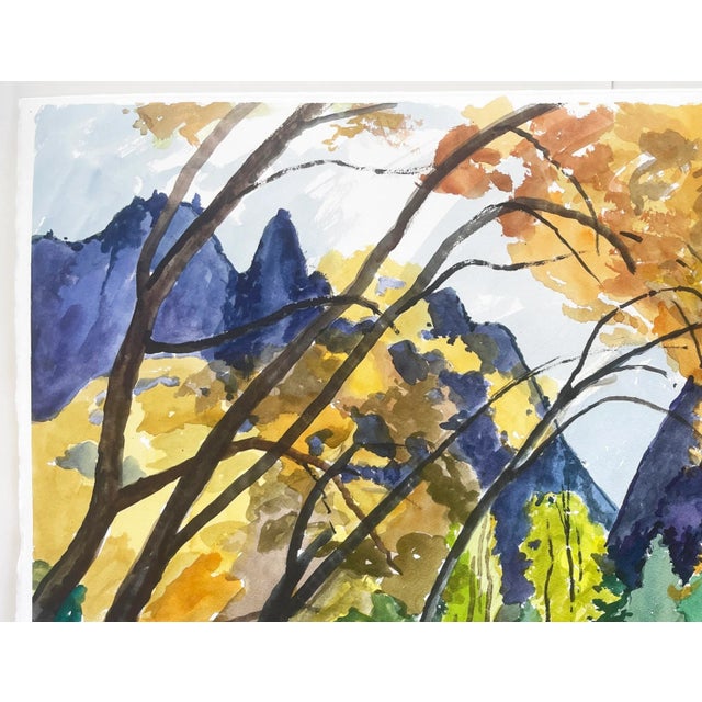 This is a beautifully painted original landscape watercolor on Heavy Duty Arches Watercolor paper. Mary Alice Copp’s...