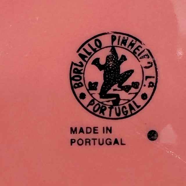 Rose Saturated Pink Vintage Wall Plate Curation - Group of 9 For Sale - Image 8 of 17