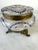 Moser Glassworks 19th Century Moser Enameled Glass Footed Dresser Box For Sale - Image 4 of 8