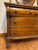 Vintage Tiger Oak Victorian Dresser With Beveled Mirror & Clawfeet. For Sale - Image 9 of 12