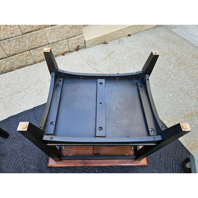 Wood Ethan Allen Cherry Top American Impressions Mission Style Side Table For Sale - Image 7 of 10