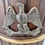 American Vintage Basketville Federal Eagle Wood Wastebasket For Sale - Image 3 of 11