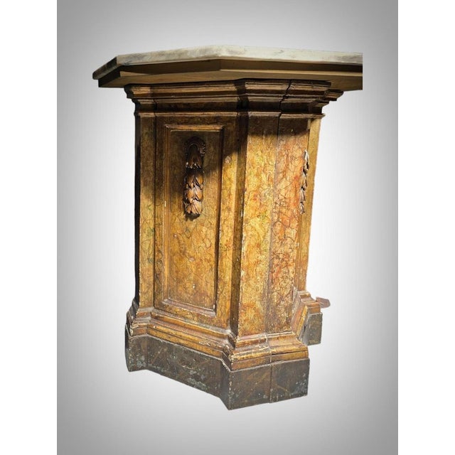 Late 19th Century Antique Console Table, 1890 For Sale - Image 5 of 13