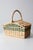 Vintage Wicker Picnic Basket For Sale - Image 6 of 12