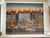 Charming vintage Parisian street scene offset lithograph after Michel Delacroix, depicting a nostalgic evening boulevard...