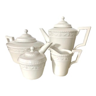 German KPM Berlin Kurland Coffee/Tea Set For Sale