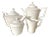 German KPM Berlin Kurland Coffee/Tea Set For Sale