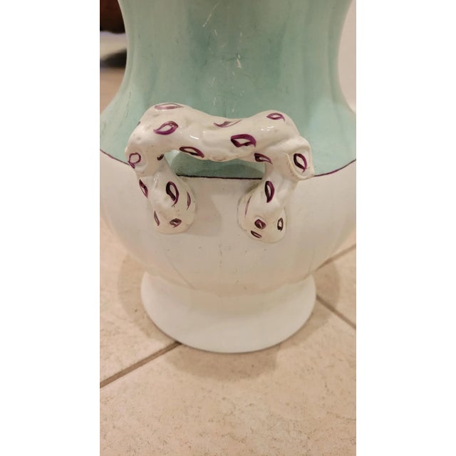 Ceramic Late 18th Century Footpath and Pitcher Set- 2 Pieces For Sale - Image 7 of 9