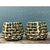 Brass Vintage Brutalist Brass Candle Holders - Pair For Sale - Image 8 of 12