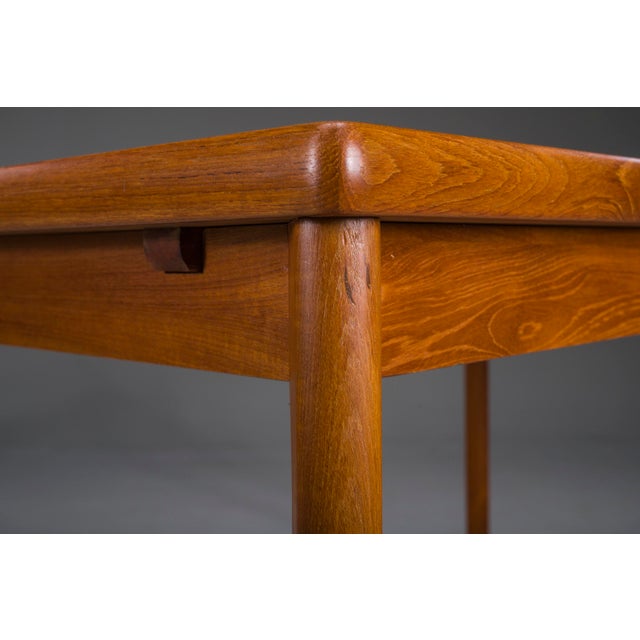 Danish Extendable Dining Table in Teak by Henning Kjærnulf for Vejle Møbelfabrik, 1960s For Sale - Image 12 of 17