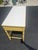 Vintage Thomasville Allegro Yellow Faux Bamboo Writing Desk For Sale - Image 12 of 18