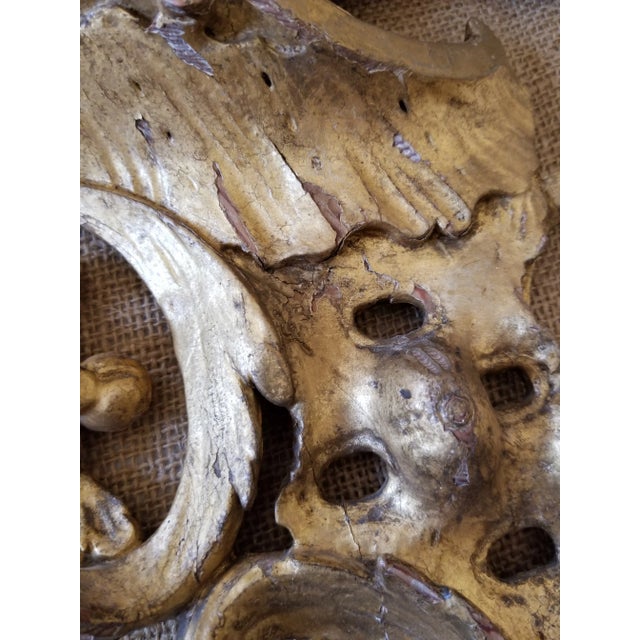 18th Century Giltwood Eagle Bracket For Sale - Image 9 of 11