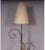 Metal Floor Lamp with Parchment-Type Lampshade For Sale - Image 3 of 5